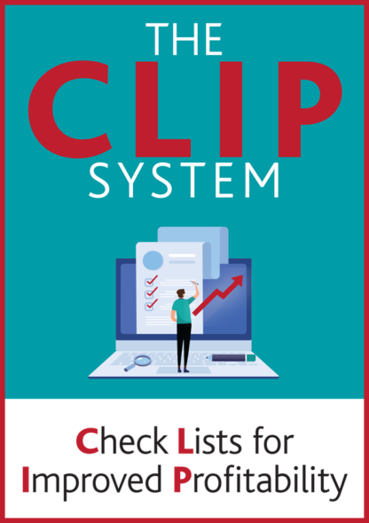 CLIP System book cover- Checklists with improved profitability