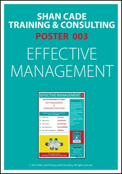 Poster 3 - Effective Management