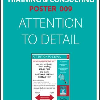 Poster 9 - Attention to detail