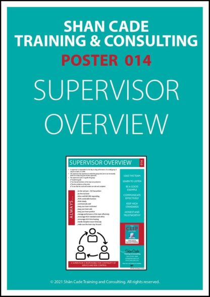 Poster 14 - Supervisor Overview