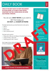 How to use a notebook effectively
