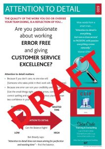 how to pay attention to detail - a key skill