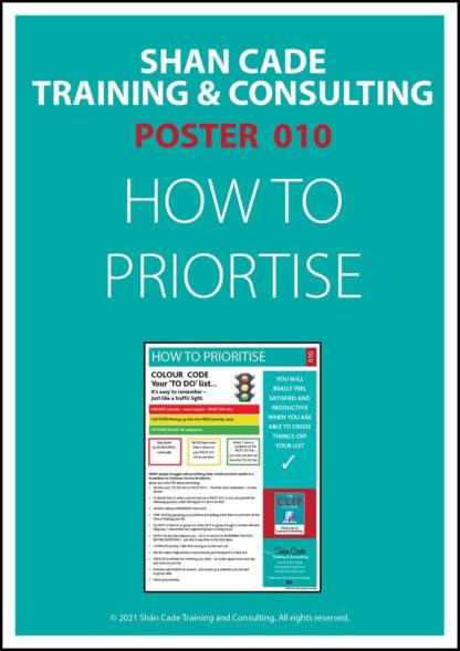 Poster 10 - How to Prioritise