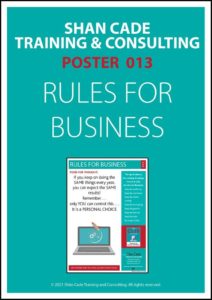 Poster 13 - Rules for business