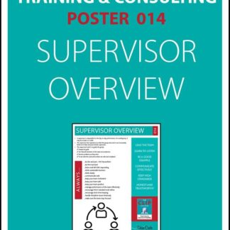 Poster 14 - Supervisor Overview